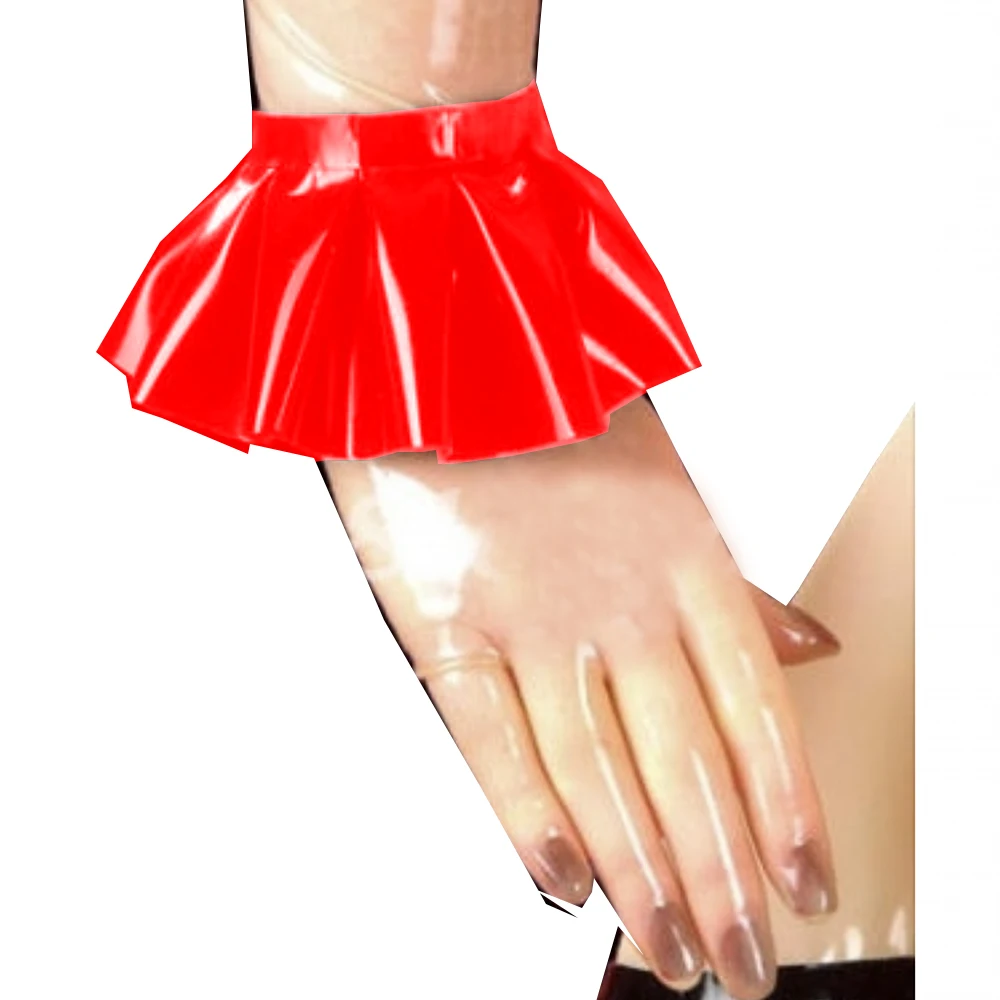 Длинное платье горничной металлик Пышный рукав лазерная перекрестная модель