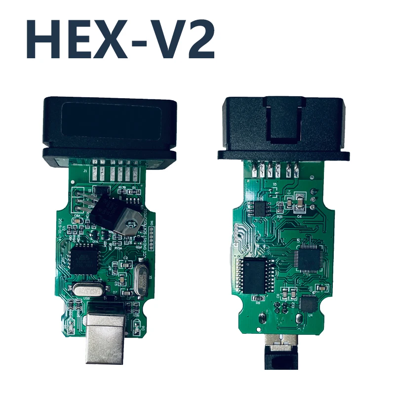 HEX-V2 20 12 VAG COM 21 3 OBD2 16pin для интерфейсного кабеля VW VAGCOM OBD интерфейс 2-й Электрический - Фото №1