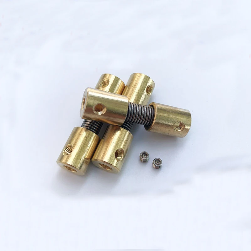 

1PCS Spring Universal Cardan Joint 4X3.2mm 4X2.3mm 4X3mm 3X2.3mm 3X3.2mm 3X3mm 4X4mm for RC Model Boat Brush Motor Accessories