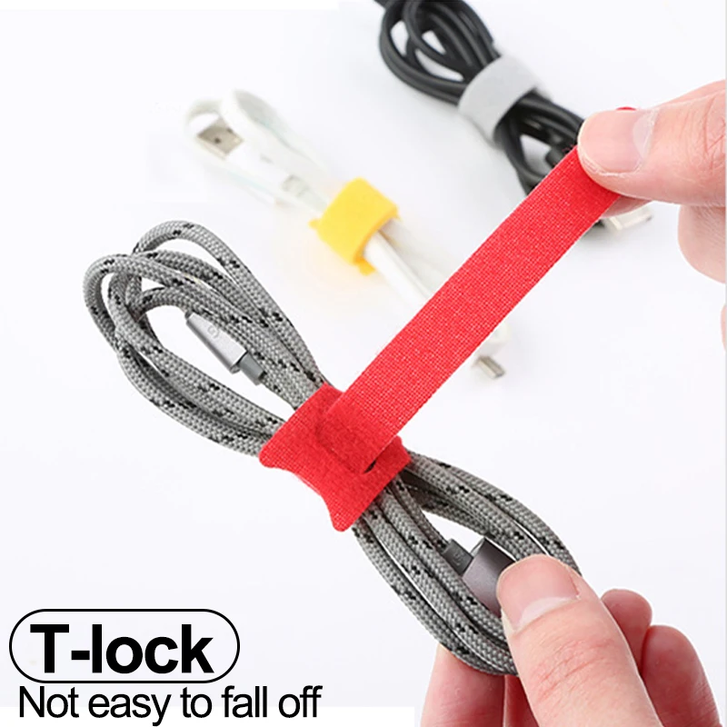 

Cable organizer Cord management For USB Charger Cable holder Ties cable winder Clip For Mouse Phones Charging Cable Protector