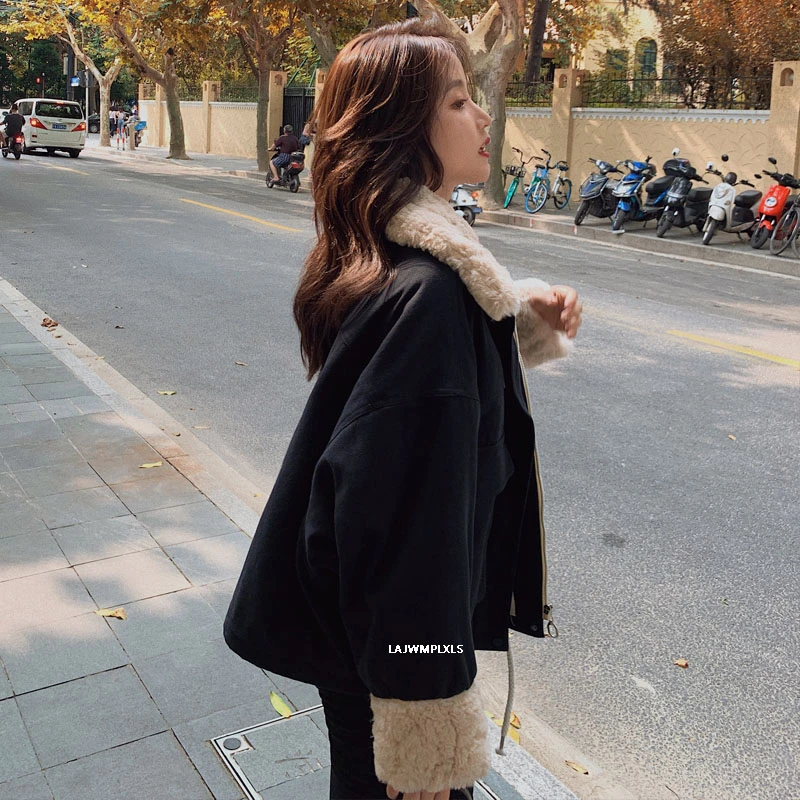 Новинка 2021 плотное теплое зимнее пальто с меховым воротником женские