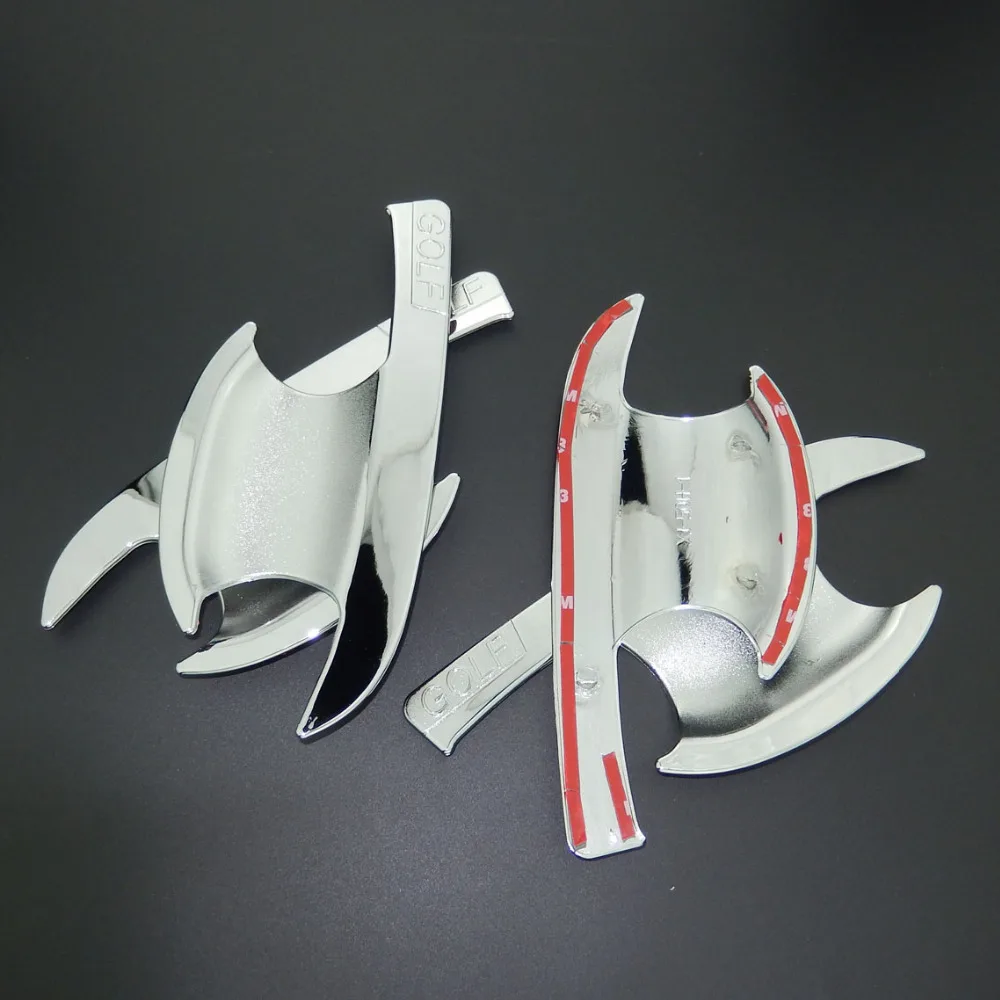 Для Фольксваген Гольф 7 MK7 2012 2016 ABS Хром Стайлинг Дверная ручка Крышка отделка и