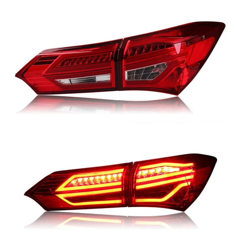

Car Rear Light for Toyota Corolla Altis Tail Lights 2014 2015 2016 2017 2018 Full LED Rear Lamp DRL+Signal+Brake+Reverse