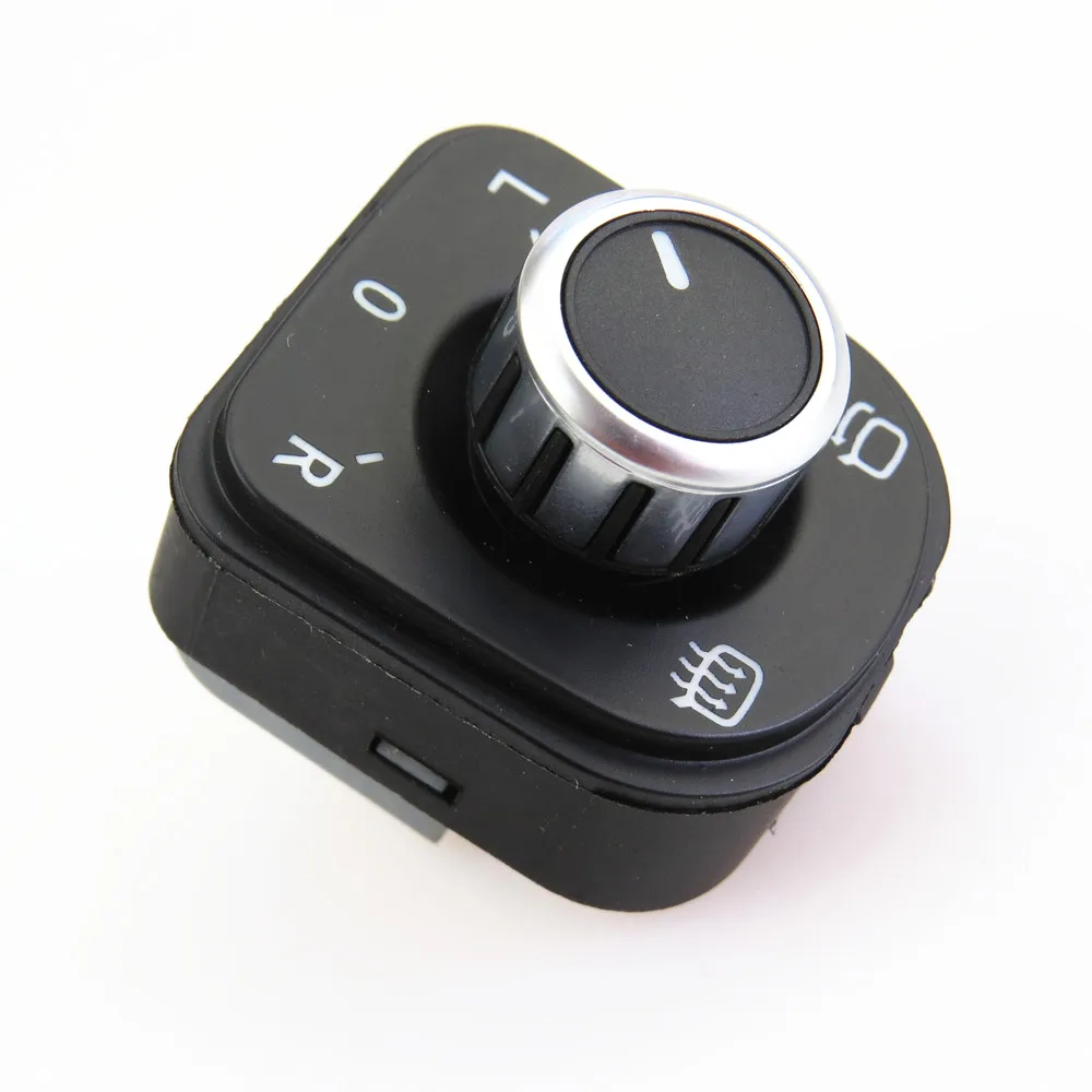 FHAWKEYEQ Хромированная ручка бокового зеркала фары + Главный переключатель оконного