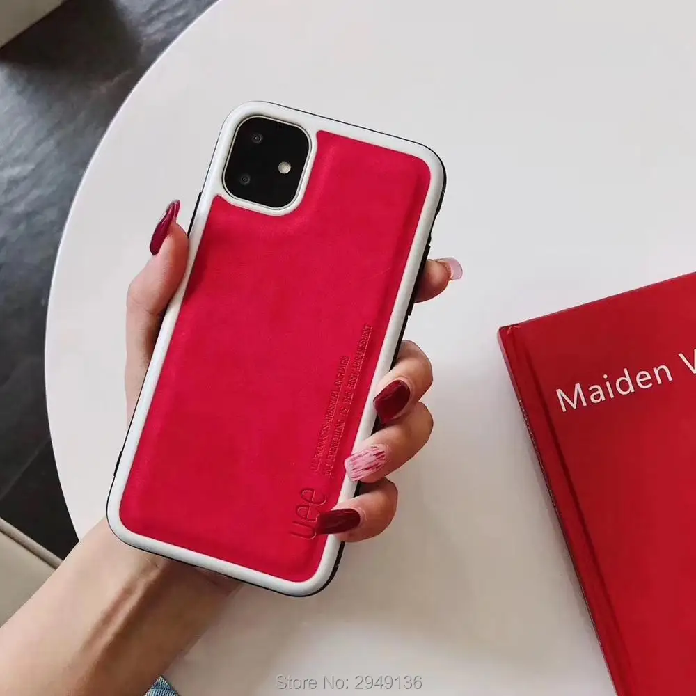 Для Apple iphone11 бизнес сплошной цвет мобильный телефон оболочка XS max кожа все