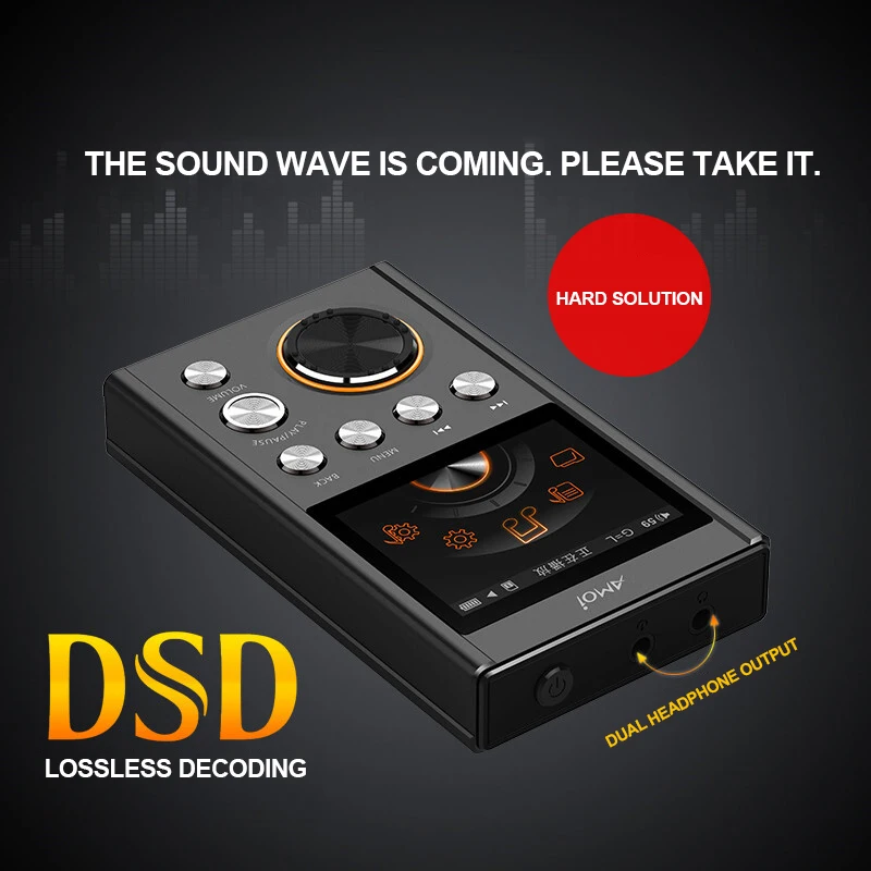 Новый HIFI Lossless музыкальный плеер профессиональный DSD64 формат декодирования аудио