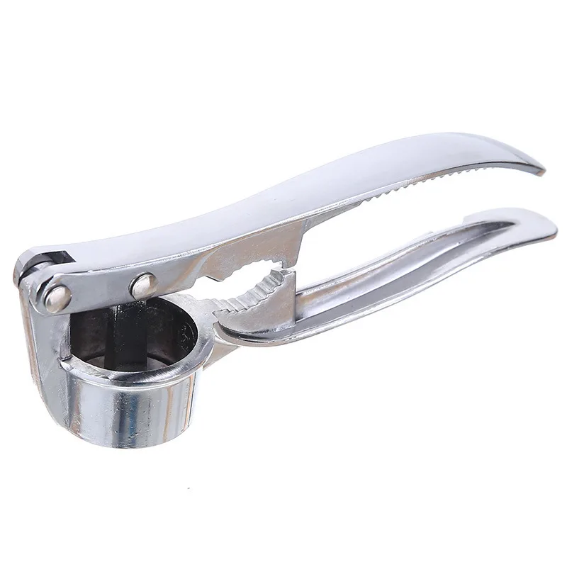 

Garlic Press Crusher Squeezer Masher Manual Garlic Press Crusher Stainless Steel Multifunction Garlic Peeler Kitchen Gadgets Hot