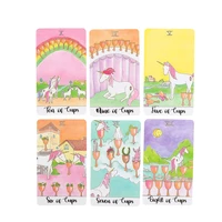 crystal unicorn tarot board game toys oracle divination prophet prophecy card poker gift prediction divination