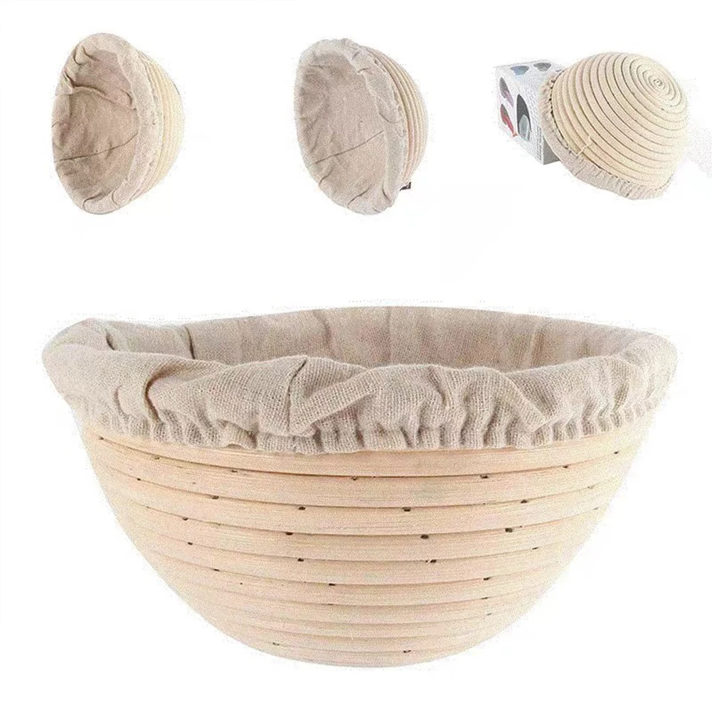 

Various Shapes Fermentation Rattan Basket Country Bread Baguette Dough Banneton Brotform Proofing Proving Baskets
