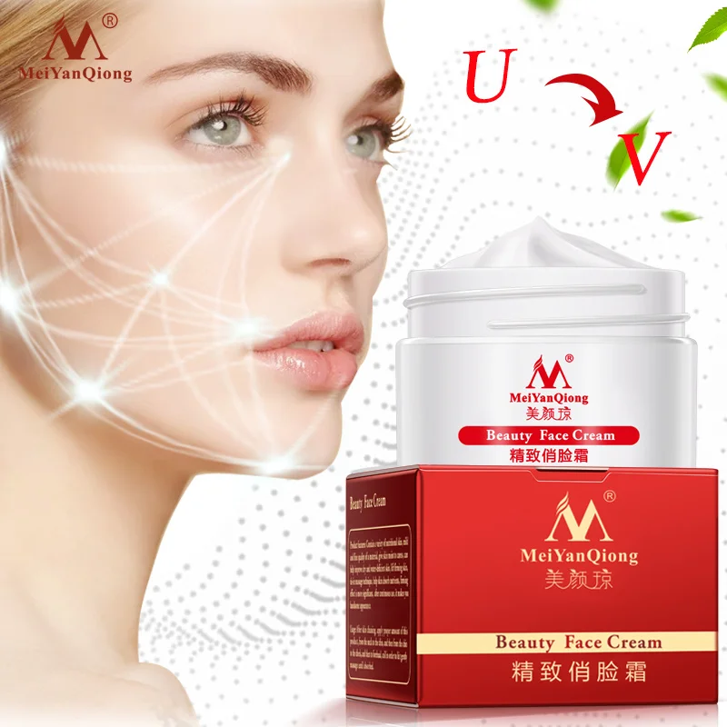 

MeiYanQiong Hyaluronic Acid Slimming Firming Massage Cream Anti-aging Whitening Moisturizing Beauty Skin Care Facial Cream 40g