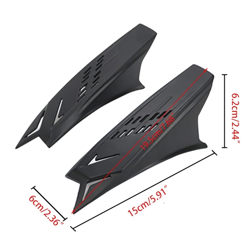 

1Pair Motorcycle Helmet Horns Punk Style Decorative Stylish Horns Helmet Horns R3MD