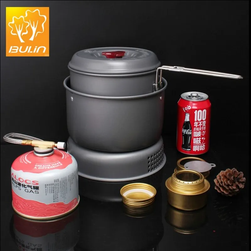 Складная газовая плита для пикника набор посуды приготовления пищи BL100-Q1 без бака