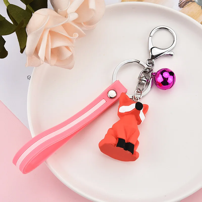 Брелок с мультяшным рисунком-смола силиконовый мультяшный рисунок Тролли брелок