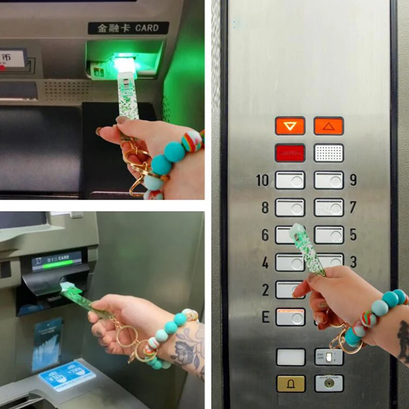 Держатель для кредитной карты акриловый граббер дебетовой длинных гвоздей