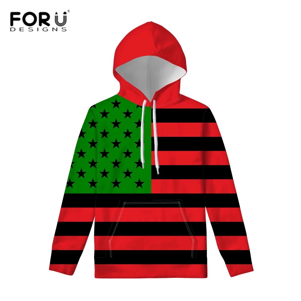 Толстовка FORUDESIGNS с капюшоном для мужчин и женщин свитшот длинным рукавом в стиле