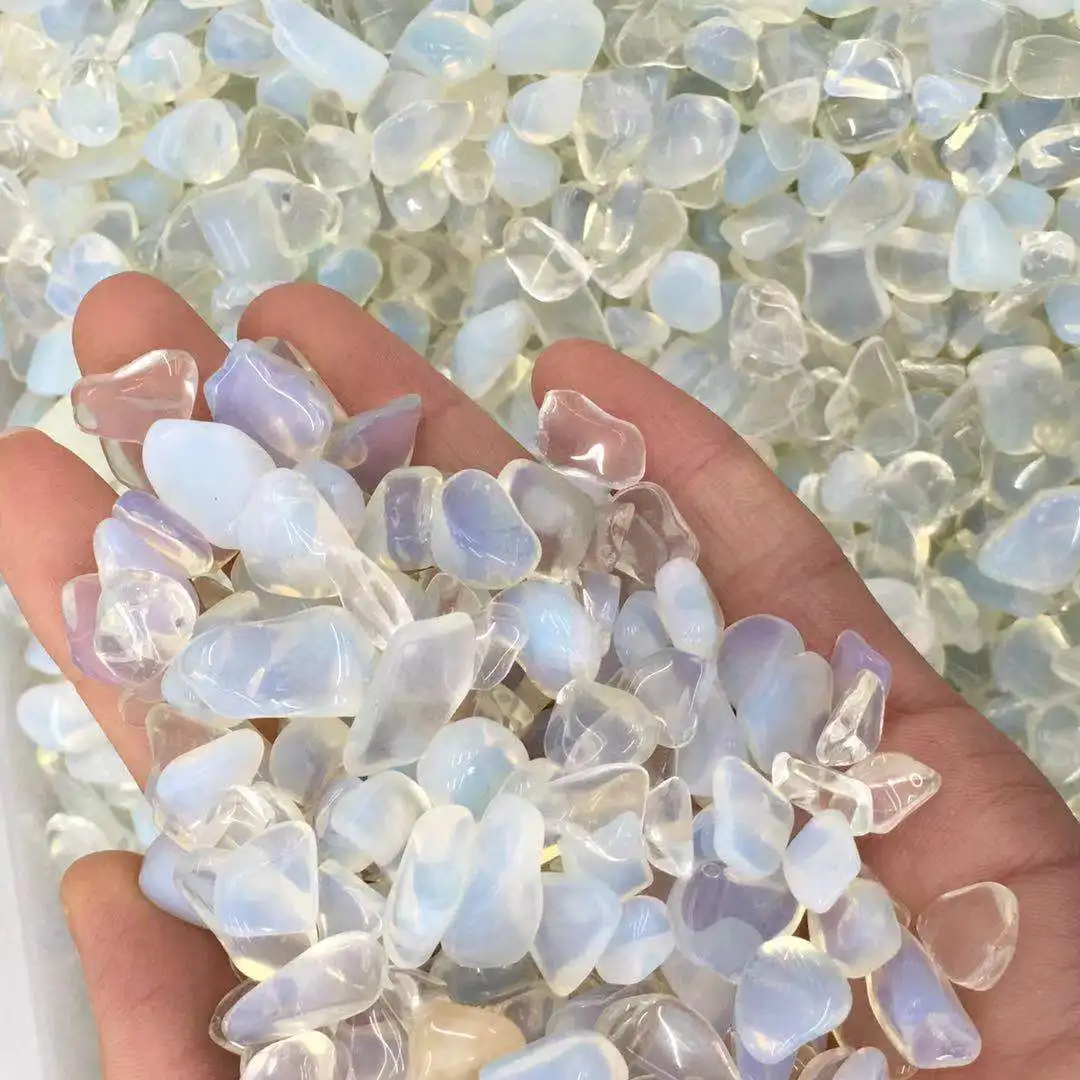 

NATURAL OPAL CRYSTAL STONE ENERGY DECORATIVE FISH TANK