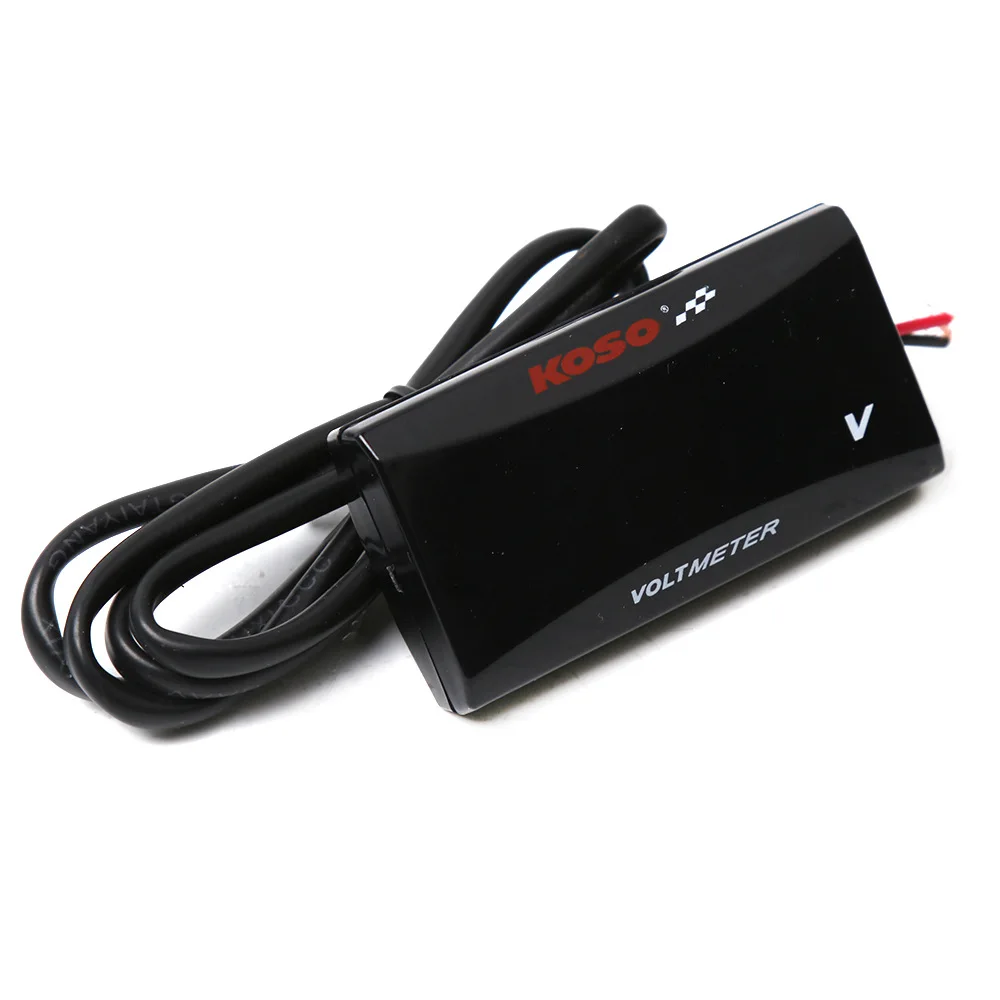 Универсальный мотоциклетный мини-LED-цифровой вольтметр.