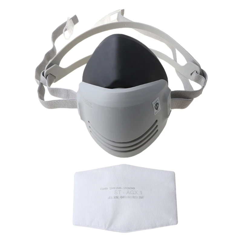 

New Anti-Dust Gas Respirator Mask fr Welder Welding Paint Spraying Cartridge Hot