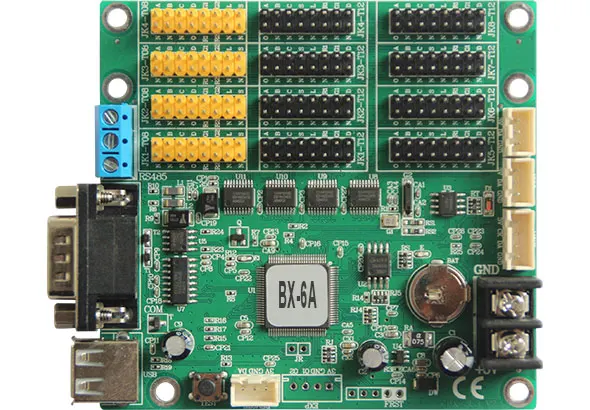 BX 6A Поддержка RS232 и RS485 использование во всех видах светодиодный экран перемычки