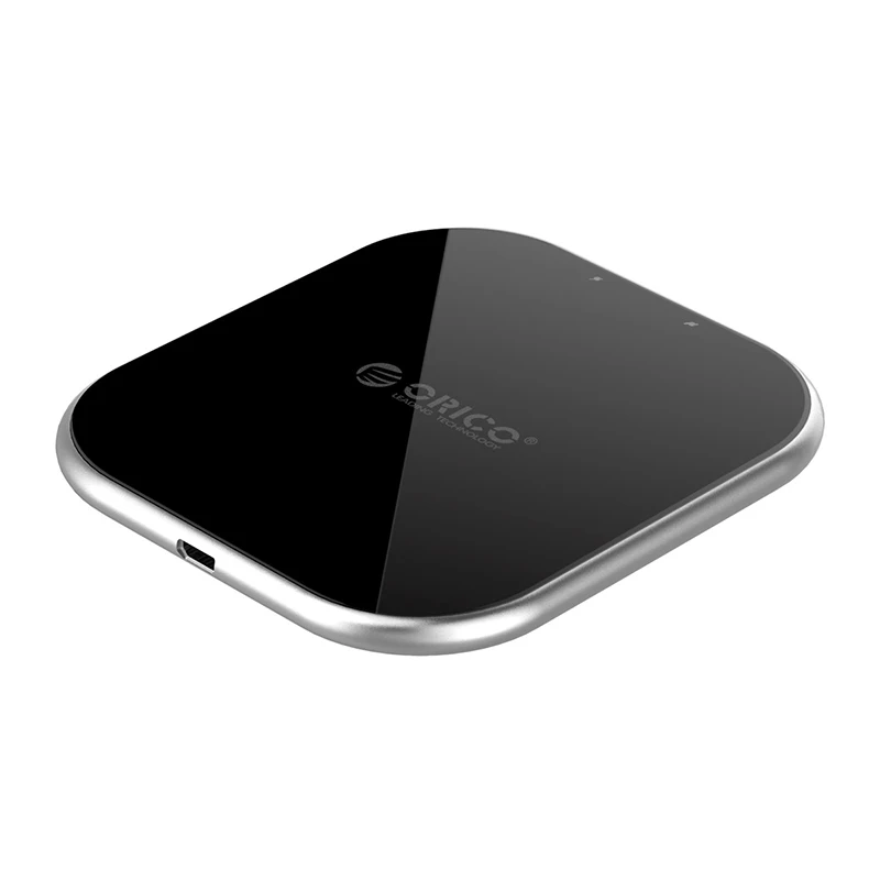 ORICO Беспроводное зарядное устройство для samsung Galaxy S7/S8/S9 быстрая USB Беспроводная зарядка 10 Вт для iPhone X - Цвет: Wireless Charger
