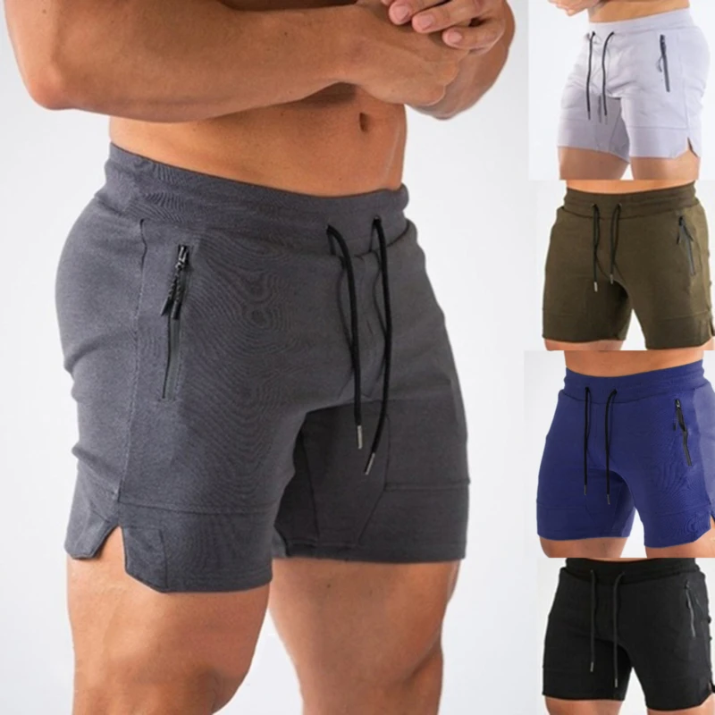 

Men's Casual Shorts Hot Sale Trunk Breathable Man Shorts Quick-Drying With Pocket Male Surfing Shorts Gym Shorts