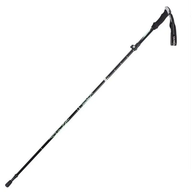 

5-section outdoor folding trekking pole portable camping trekking pole elderly telescopic walking stick adjustable trekking pole
