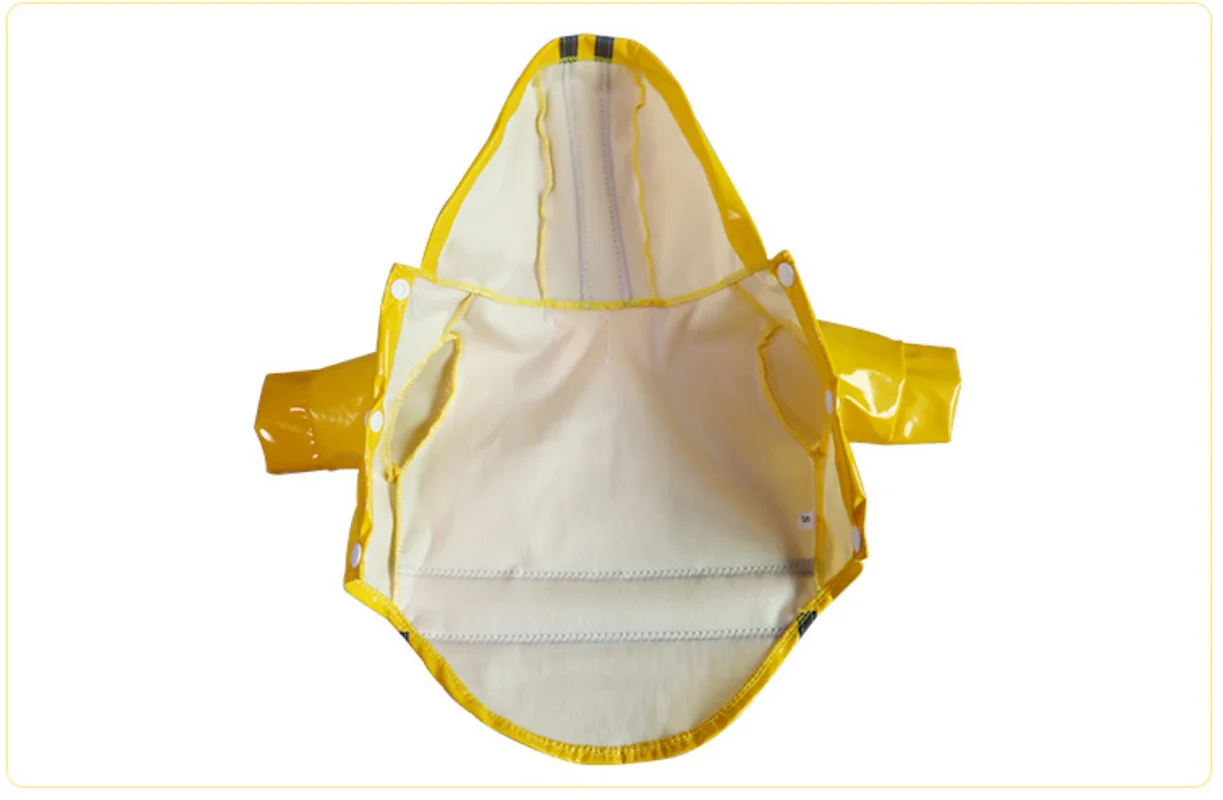 Летнее уличное пальто от дождя для щенков дождевик с капюшоном