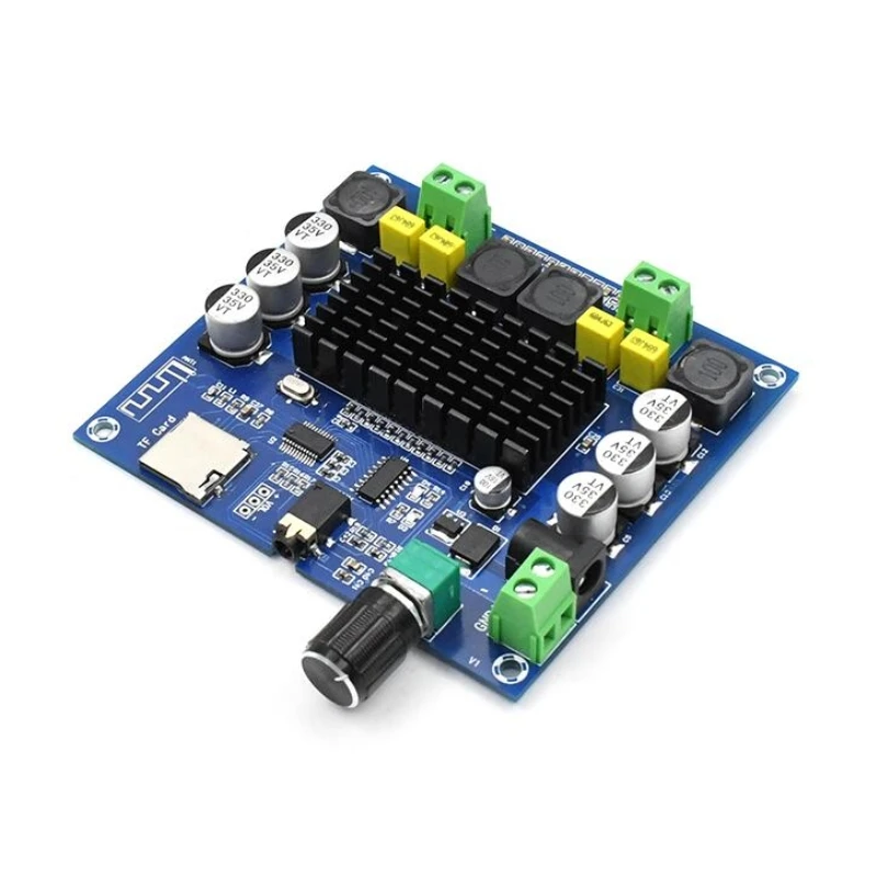 Цифровой усилитель мощности XH-A314 12 В 24 в Bluetooth 5 0 TPA3116 плата 2x50 Вт стерео аудио AMP