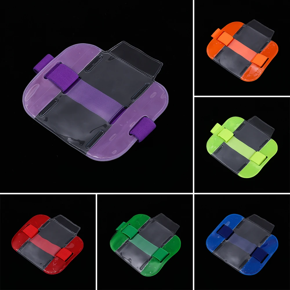 Универсальный держатель для удостоверения личности 1 шт. прозрачный на руку