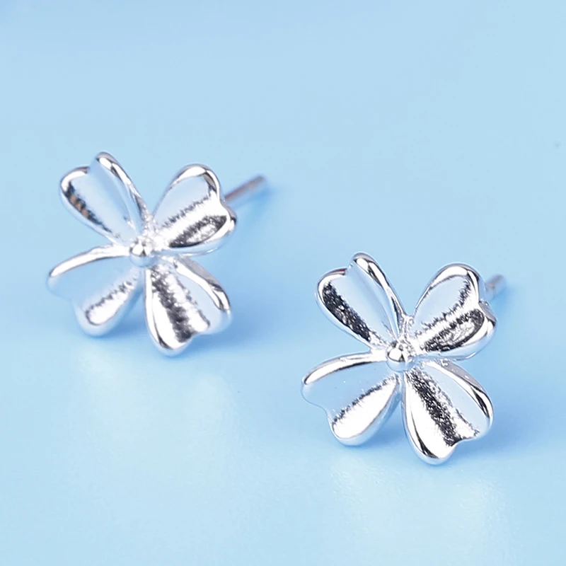 

925 Sterling Silver Pin Exquisite hollowed out feather flowers add charm to Christmas gift