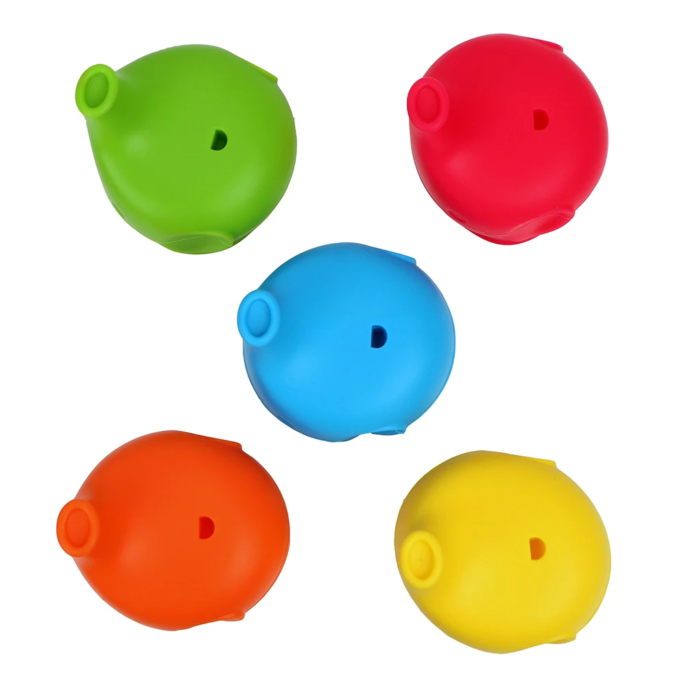 

Soft Water Bottle Bottle Cover Spill-proof Caps Suction Nozzle Soft Silicone Mouth Cup Drink Bottle Elephant Shape