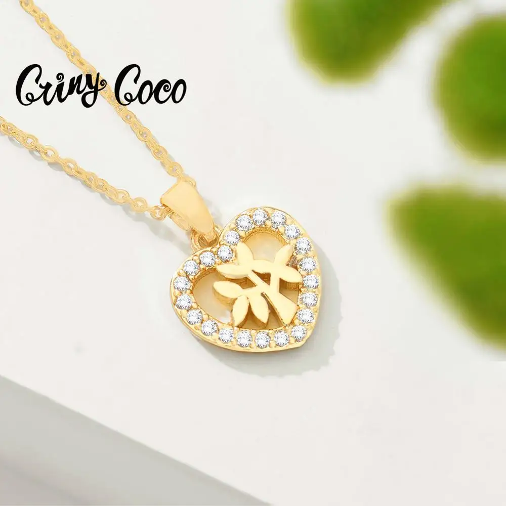 Женское Ожерелье с кулоном в виде сердца Cring Coco|Ожерелья подвеской| |