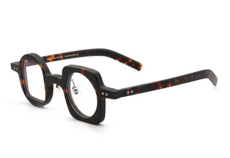 

Round Square Acetate Glasses Vintage Men Progressive Multi-focal Lens Optical Eyewear See Near Far Reading Eyeglasses Women