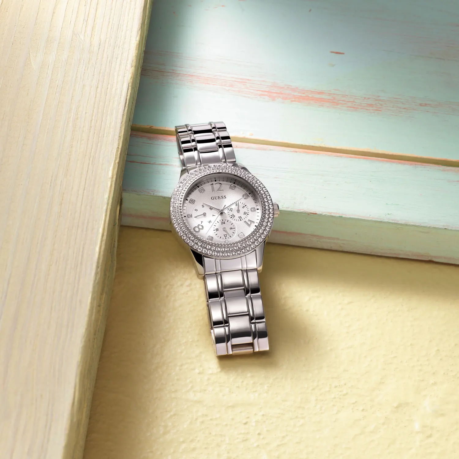

Women Watches Luxury Guess GUW1097L1 Lady Wrist watch Quartz Clock Women Fashion Wristwatches