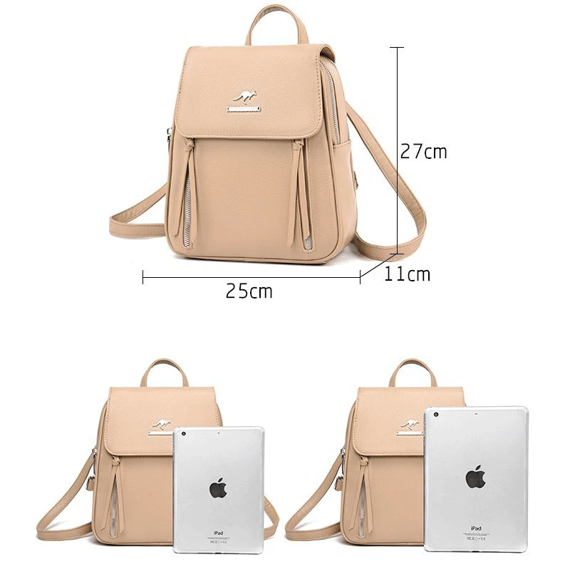 Женские кожаные рюкзаки рюкзак с твердой спинкой женский школьные сумки Sac Dos