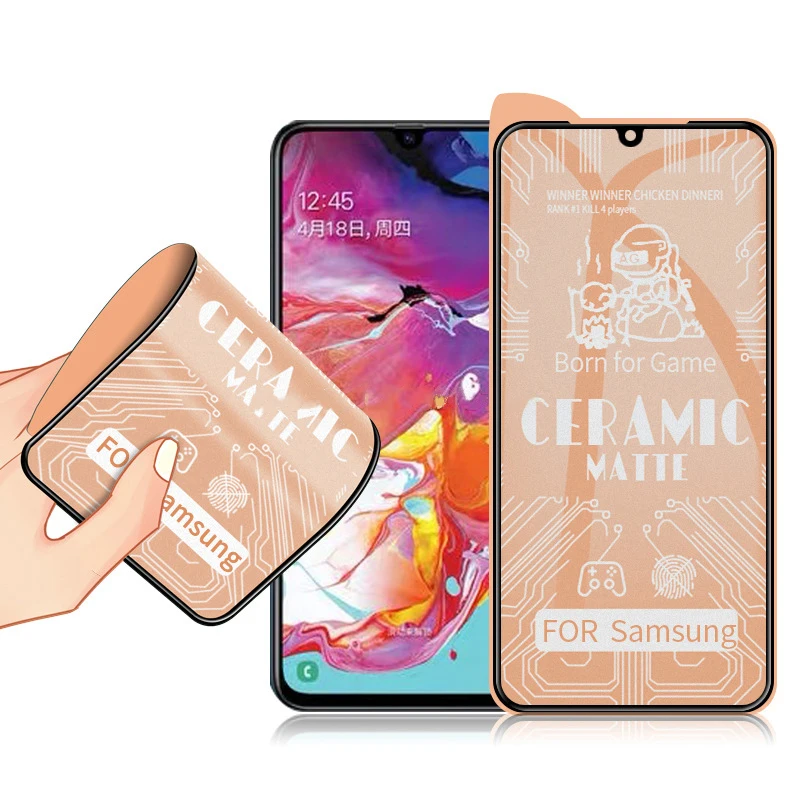 Полное покрытие Мягкая Керамическая матовая пленка для Samsung Galaxy S20 S21 Plus