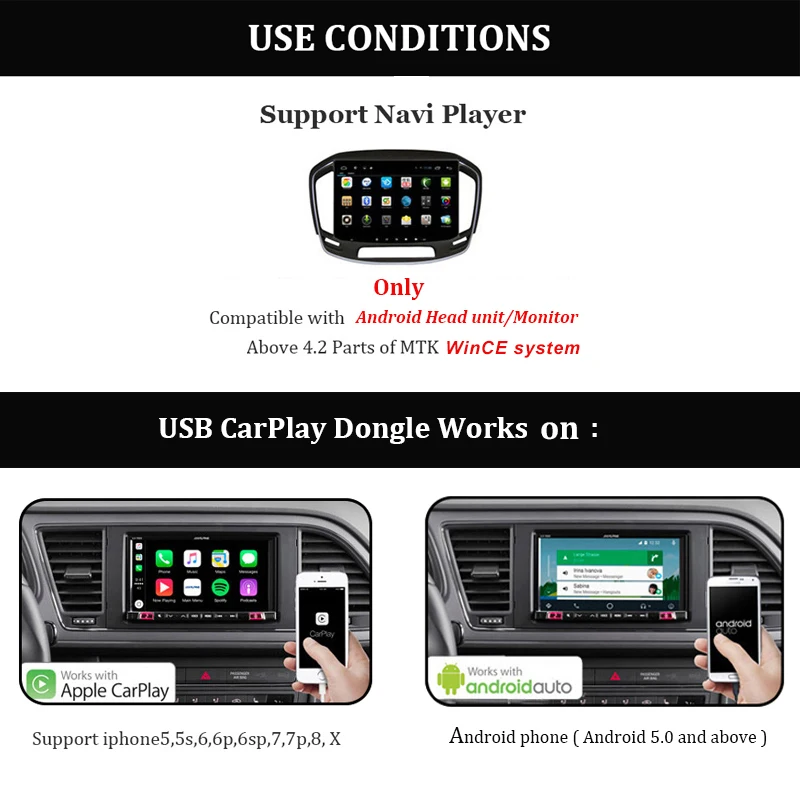 USB проводной Внешний порт CarPlay беспроводное Зеркало Ссылка для IOS Android телефон P tv 550P цифровые автомобили ТВ тюнер Apple Car Play с CVBS, HDMI