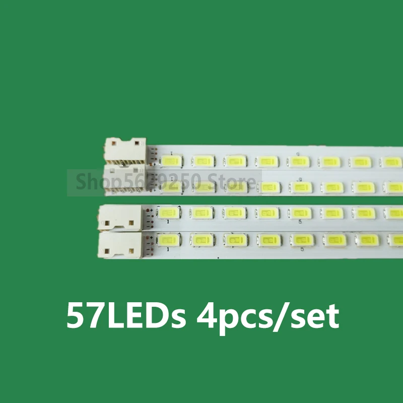 

4pcs LED strip 57 lamp For LG Lnnotek 42" Rev TV 42LE5300 42LE5500 3660L-0352A 3660L-0353A 42E70RG LC42EUH SC A1 A2 A4 LE42A300N
