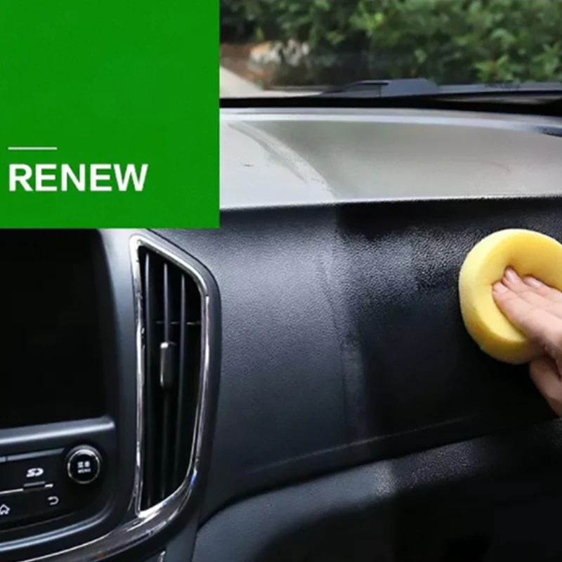 

100ml Automotive Interior Plastic Parts Retreading Agent Plastic Parts Wax Instrument Panel Retreading Agent