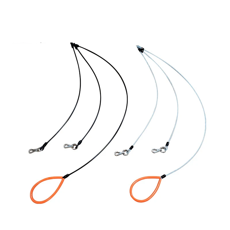 Поводки для собак из стальной проволоки прочный и долговечный поводок малого