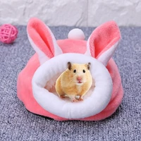 cotton small animal cage pet guinea hamster bed house mouse multifunction winter warm hedgehog hamster nest pet products