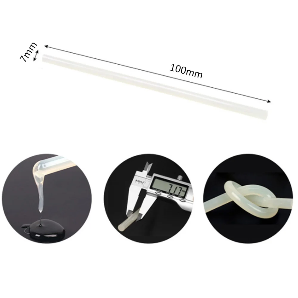 Термоклеевой пистолет с клеевыми карандашами 7*100 мм 20 Вт промышленные мини