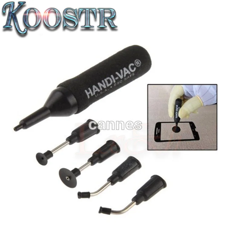 

Free shipping,1pcs/lot Anti-static IC BGA Vacuum Suction Pen + 4 different nozzels, vacuum picker, NEW, high quality.