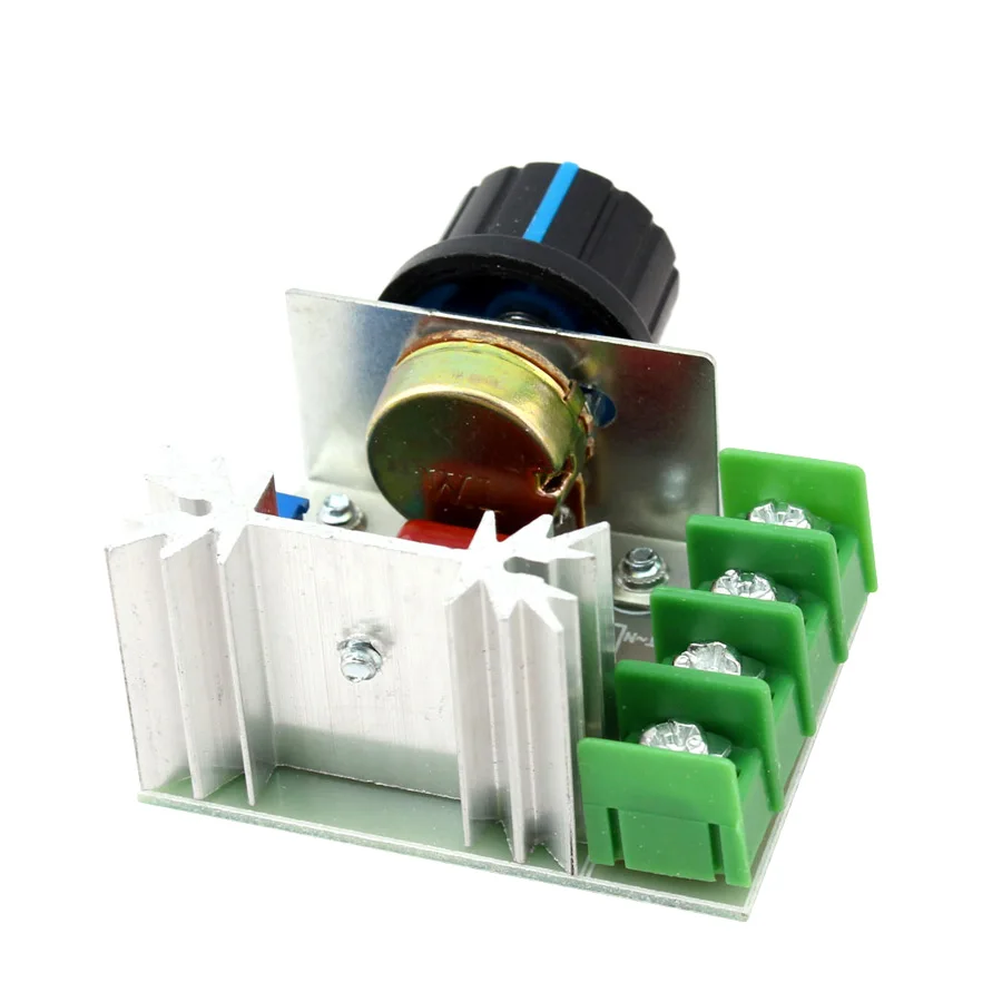 Регулятор напряжения 220 В тиристорный светодиодный регулятор яркости контроллер