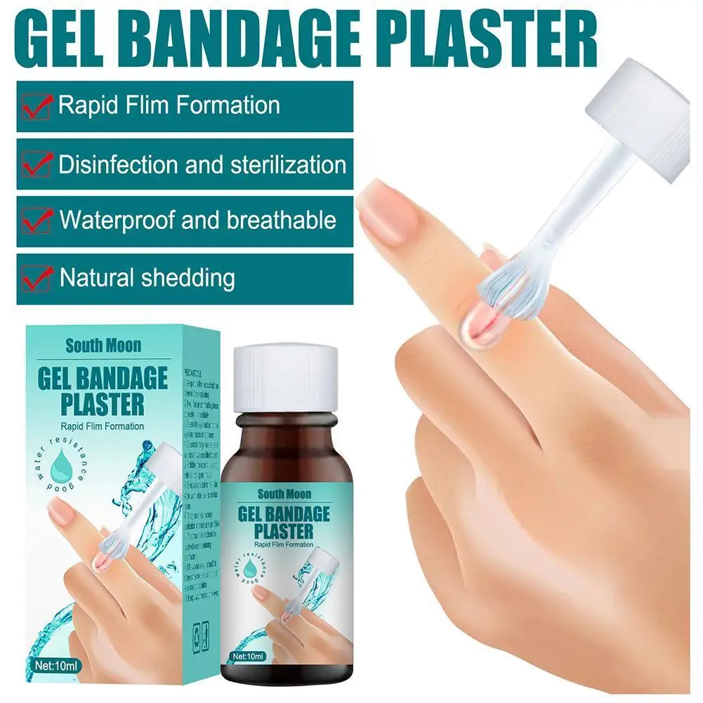 

1PCS 10ml Waterproof First Aid Liquid Bandage for Small Cut Wounds Healing Gel Medical Disinfecting Adhesive Hemostasis Plaster