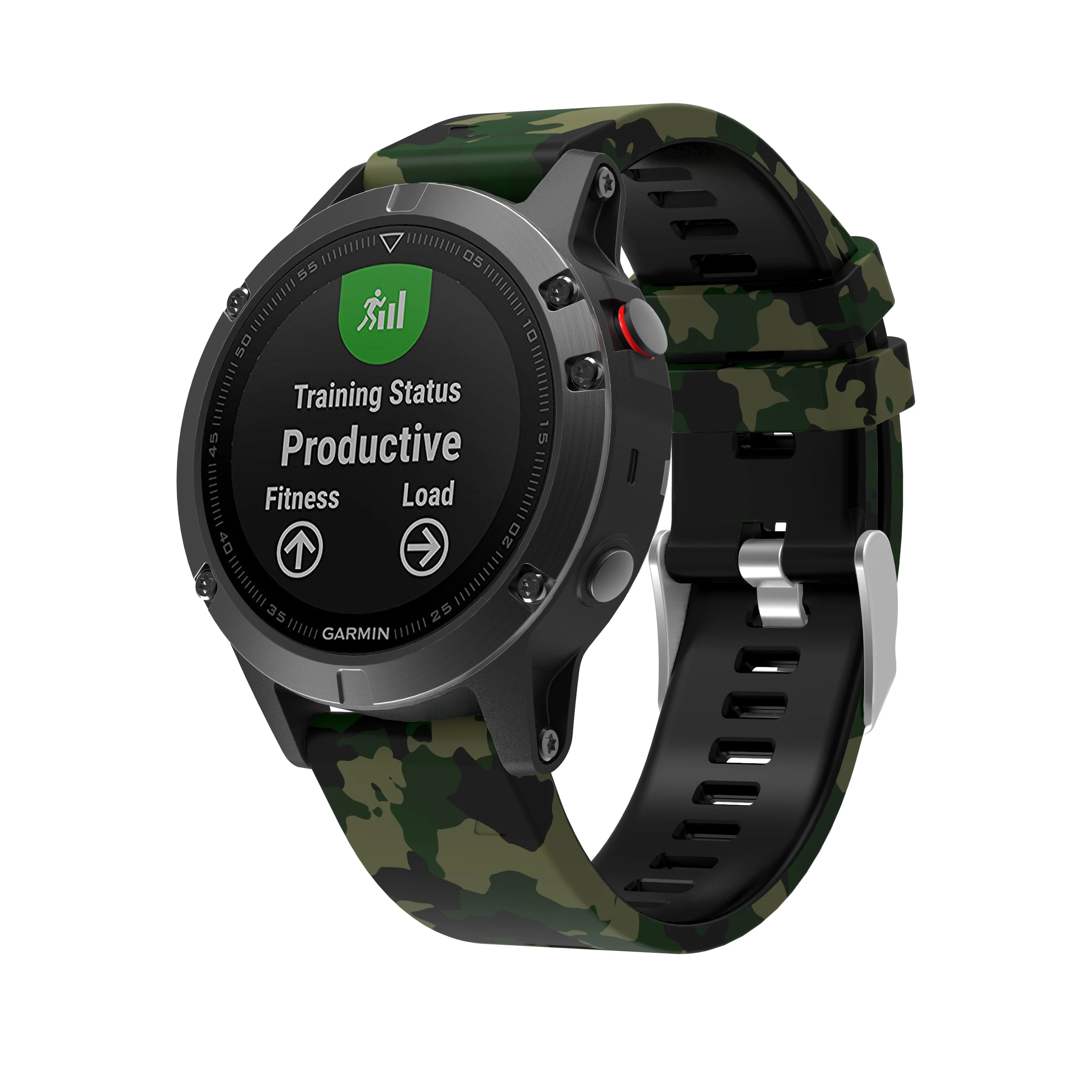 Ремешок 22 мм для Garmin Fenix 5 6 Pro forerunner 935 945 GPS Смарт-часы с принтом Спортивные