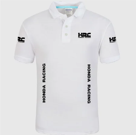 Летняя Высококачественная брендовая рубашка поло с логотипом HRC модная
