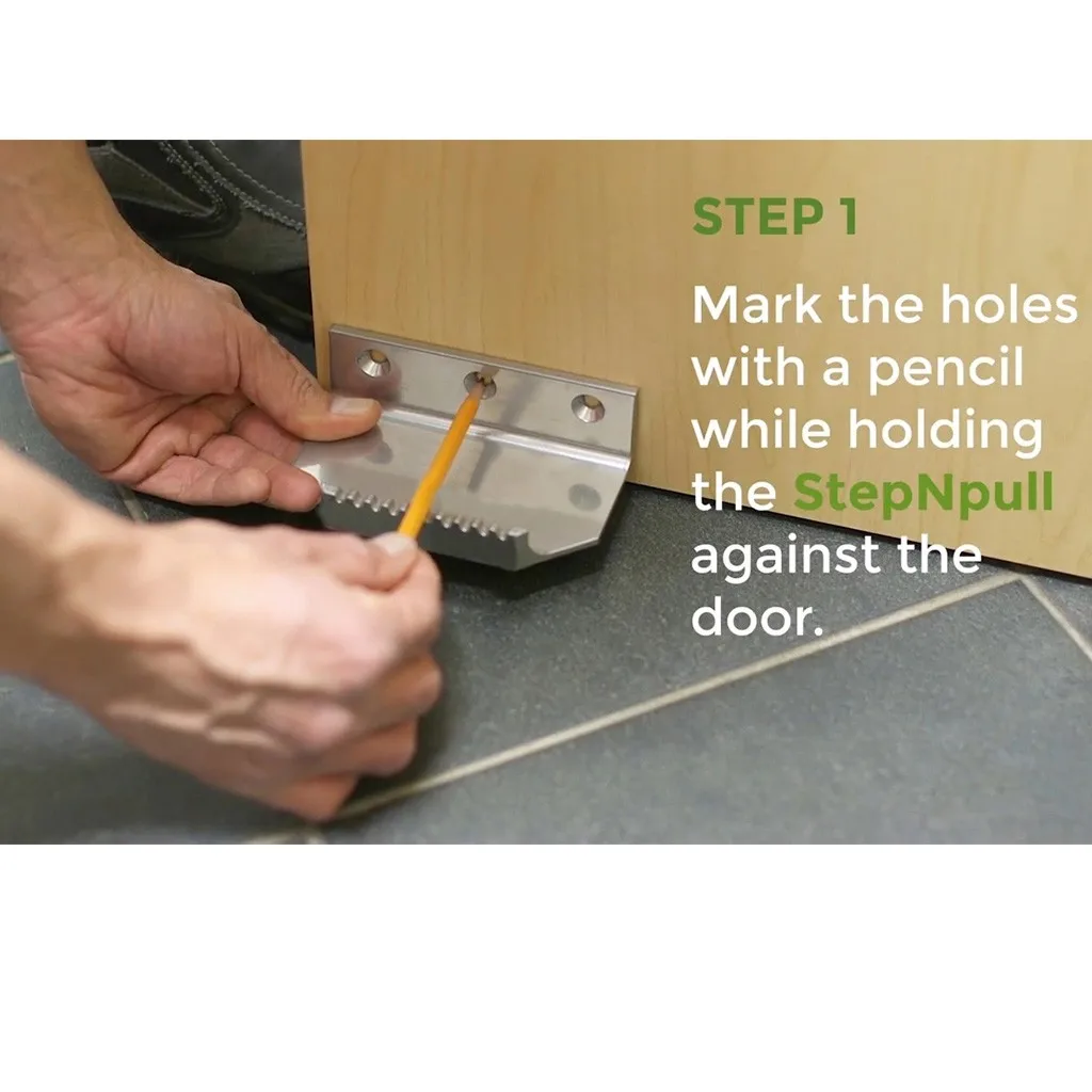 Хэндс-фри открывания двери Бесконтактный Hands Free стопы дверная ручка Для