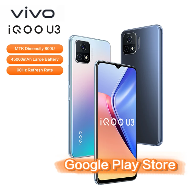 Смартфон VIVO IQOO U3 6 + 128 ГБ 58 дюйма FHD 90 Гц 5000 мАч 18 Вт | Мобильные телефоны и
