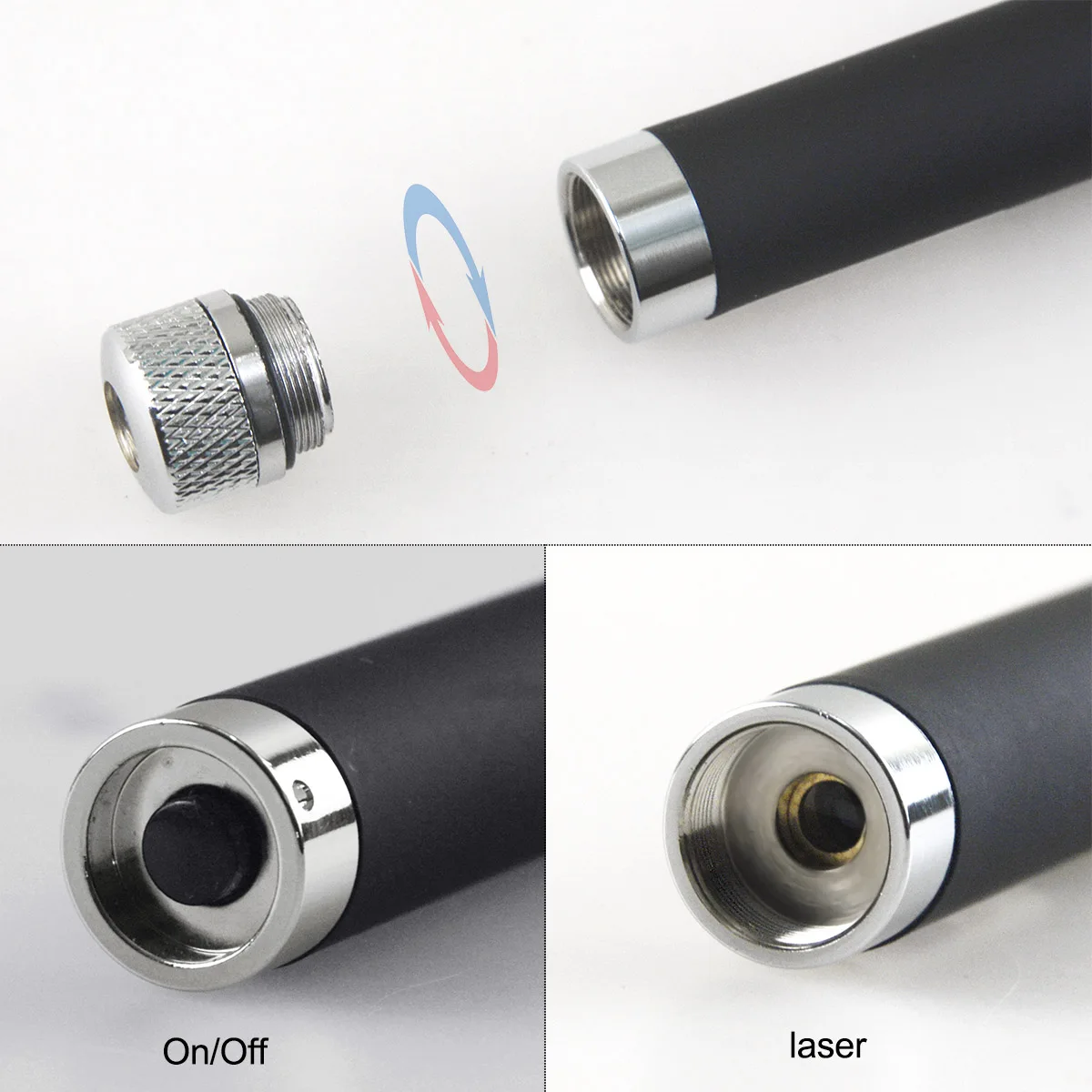 Лазерная указка CWLASER 520nm Green Line Beam ручка с ручным выключателем и запястным шнурком